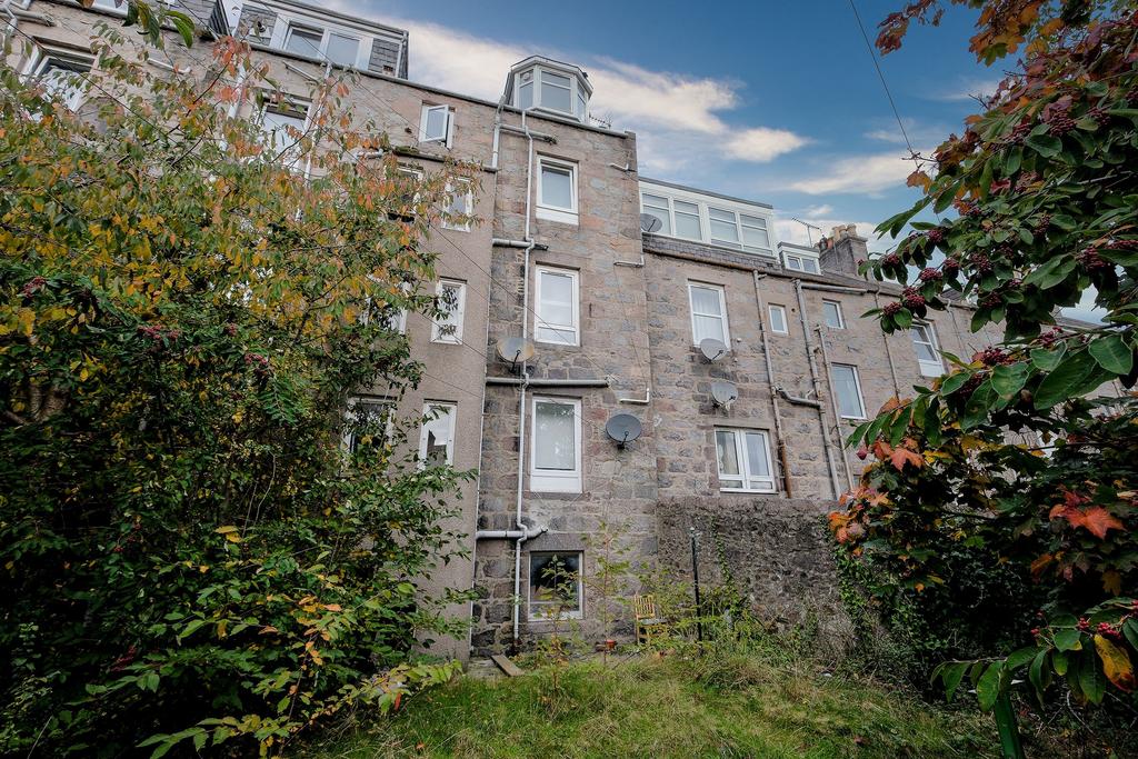 Rear of property