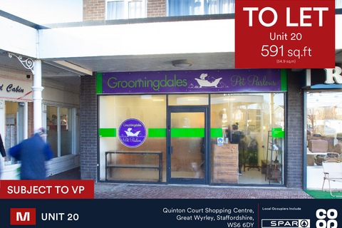 Retail property (high street) to rent, 60-78 Wardles Ln Walsall WS6 6DY
