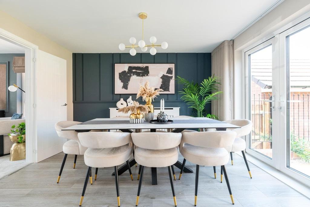 A wonderful space for family mealtimes or...