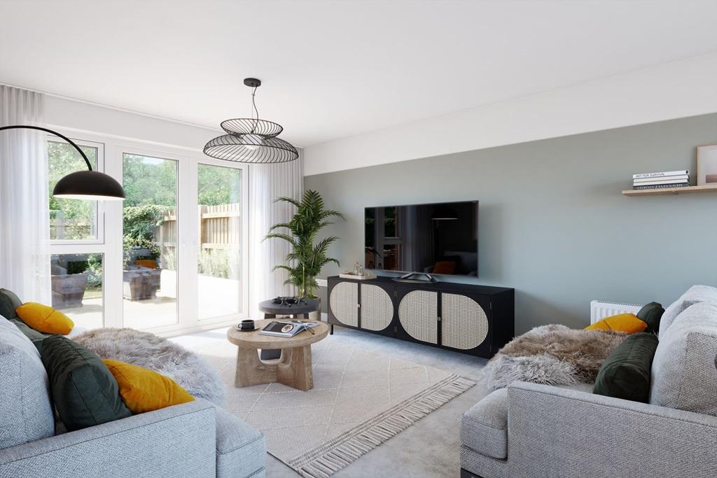 A bright and comfortable space to relax