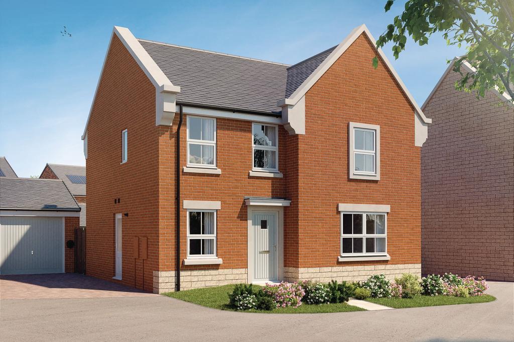 CGI of Radleigh home at Laurel Chase