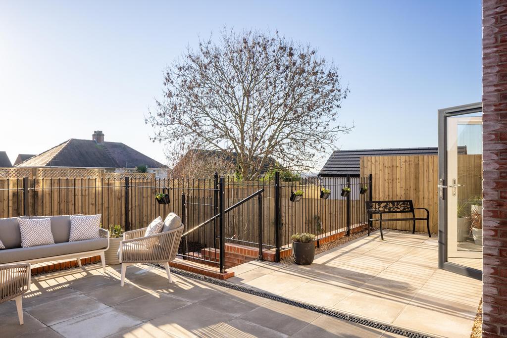 Garden in the Matlock 3 bedroom home