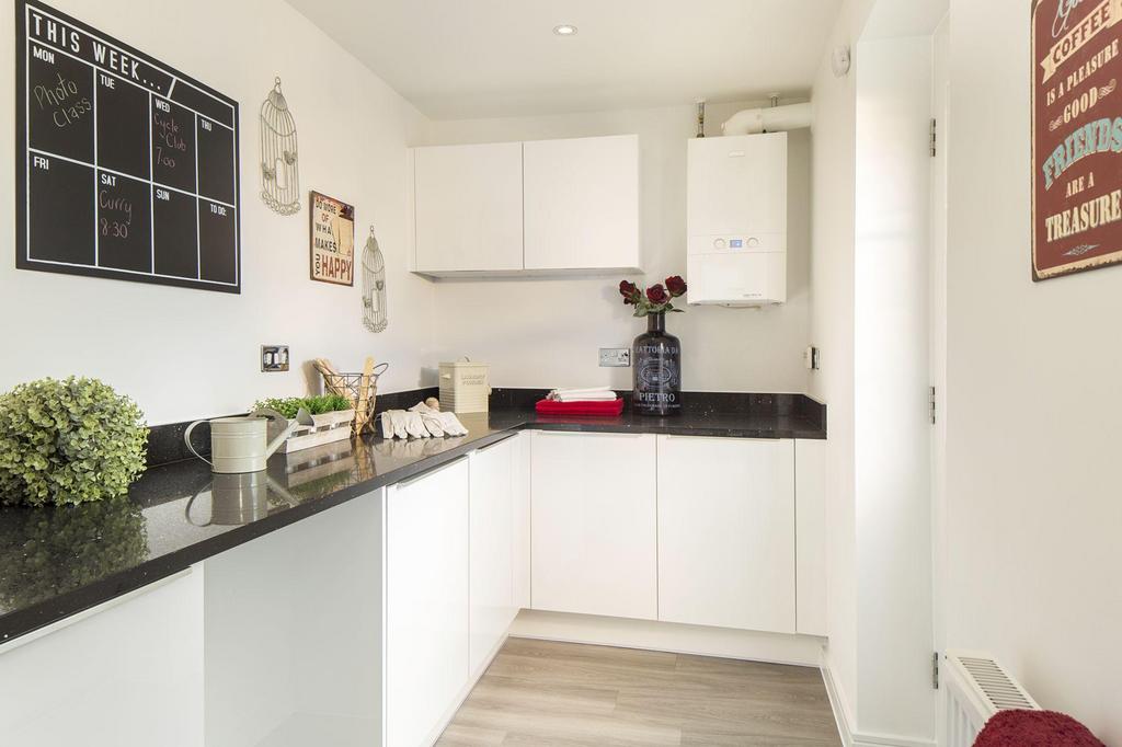 Utility in the Exeter 4 bedroom home