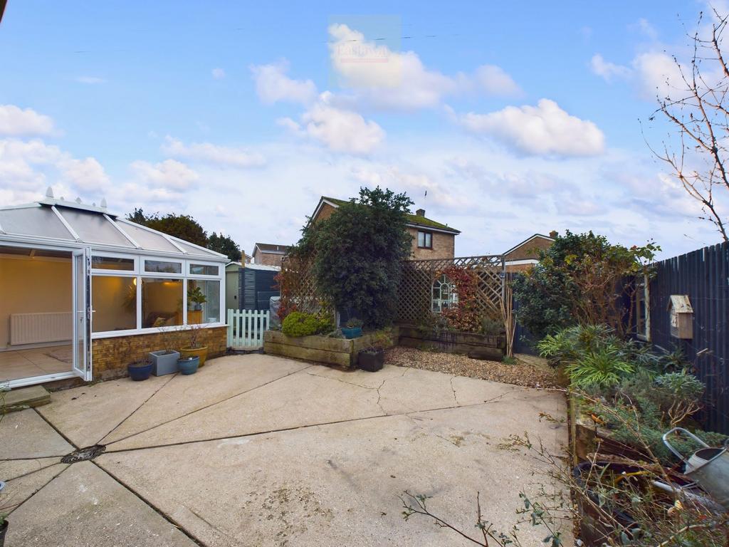 Low maintenance rear garden