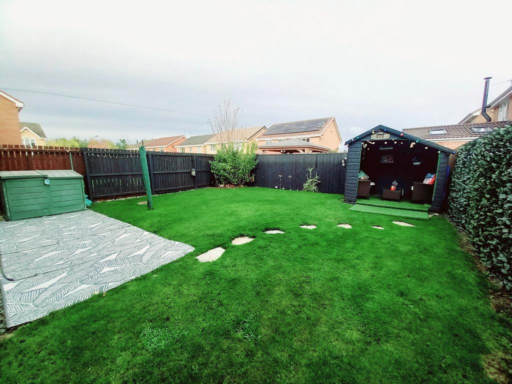 Rear garden