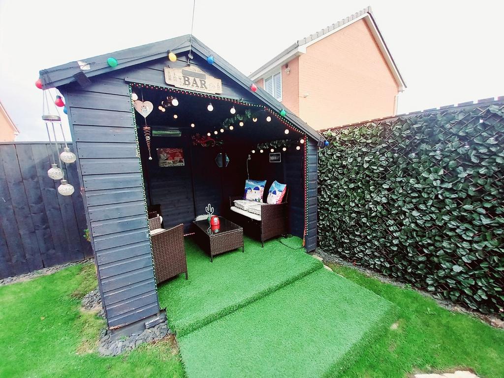 Rear garden