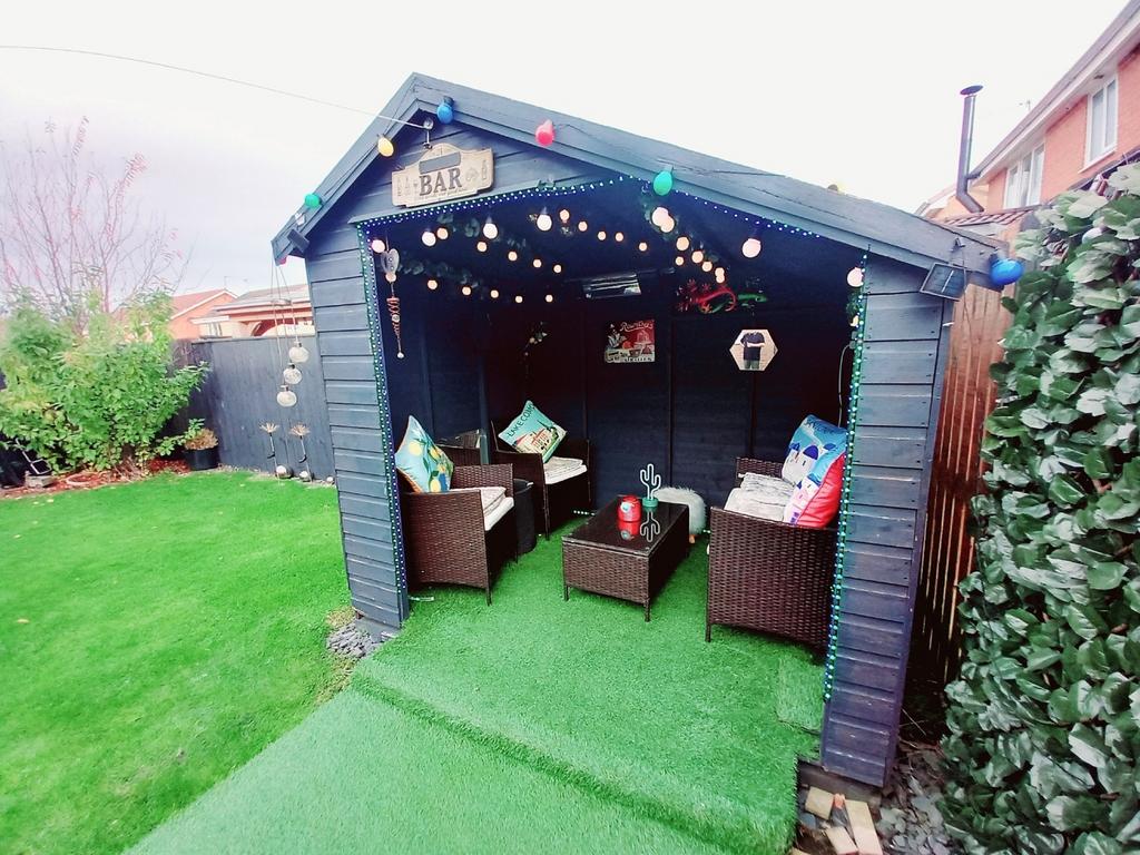 Rear garden