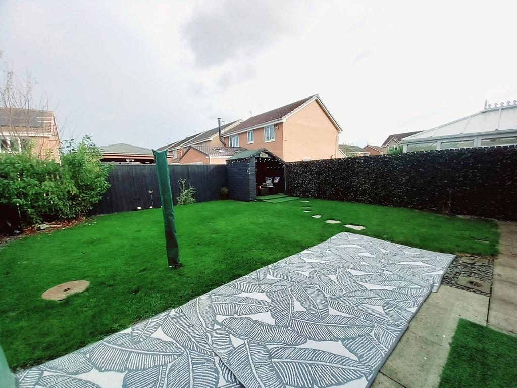Rear garden