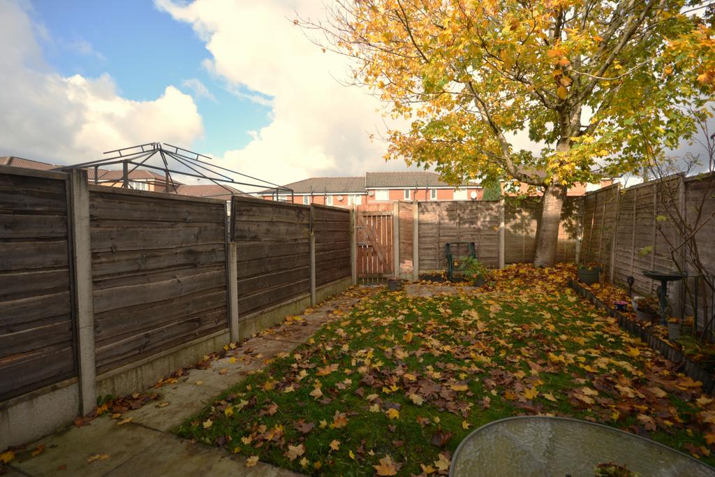 Rear garden
