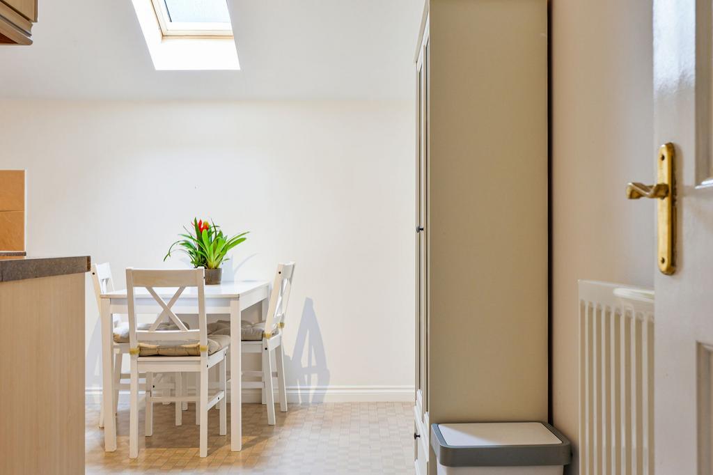 Kitchen/Diner leads off from welcoming Entry...