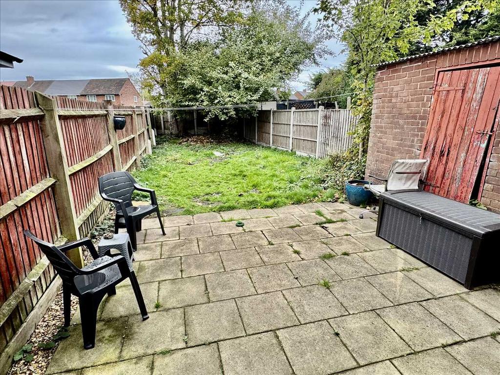 Rear garden