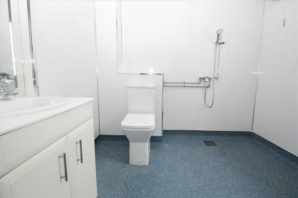 Downstairs wet room