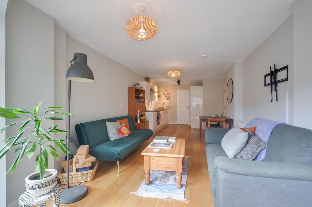 Open-plan living area, open plan living