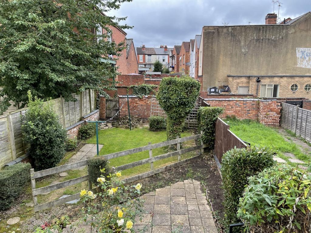 Garden view from Bedroom 5