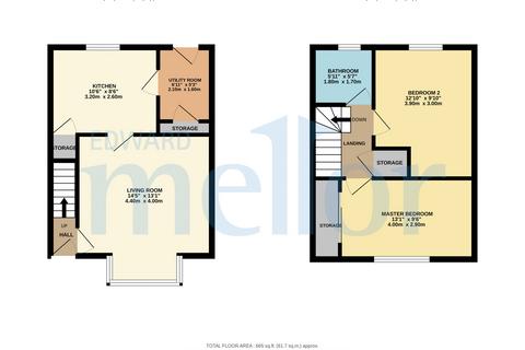 2 bedroom end of terrace house for sale, Mill Lane, Woodley