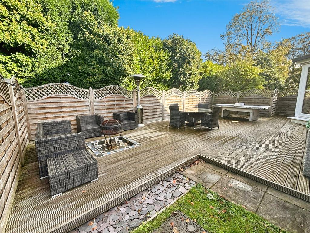 Decked Patio Area