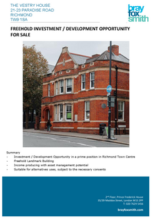 Office for sale, 21-23 Paradise Rd Richmond TW9 1SA