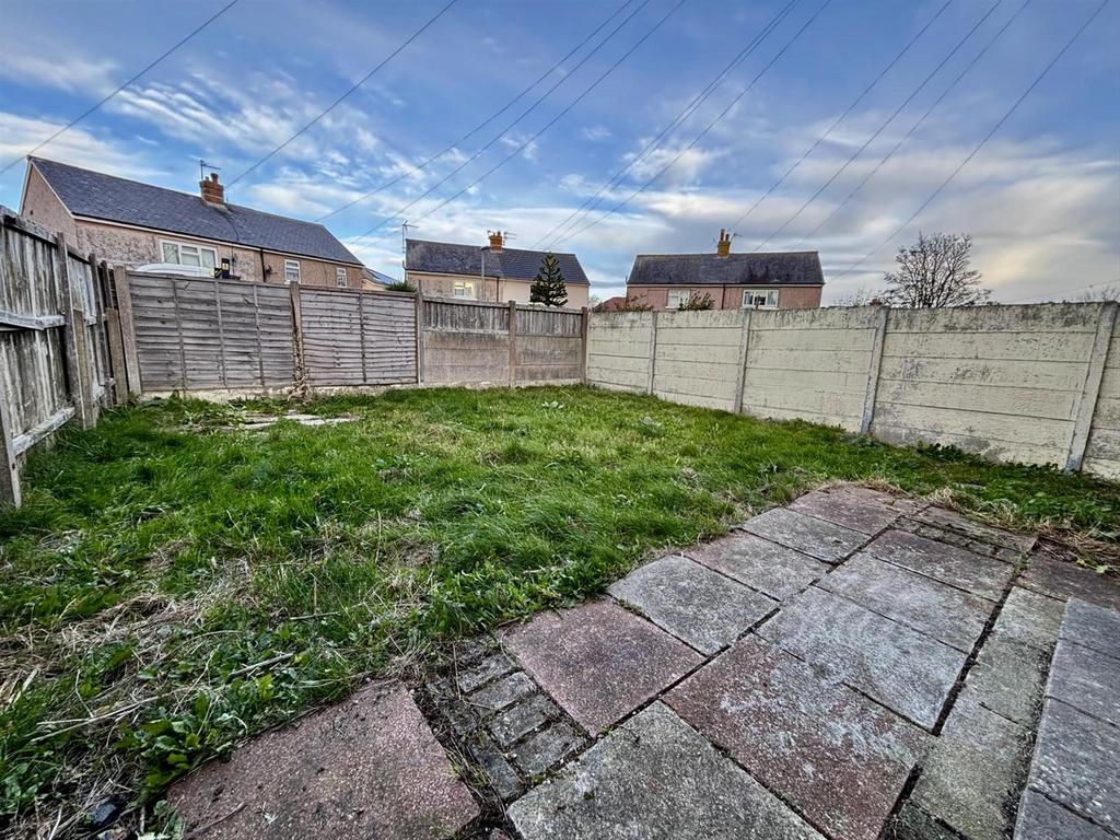 Rear garden