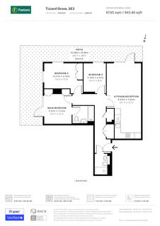 3 bedroom flat for sale, Merlin Court, Tizzard Grove, London, SE3