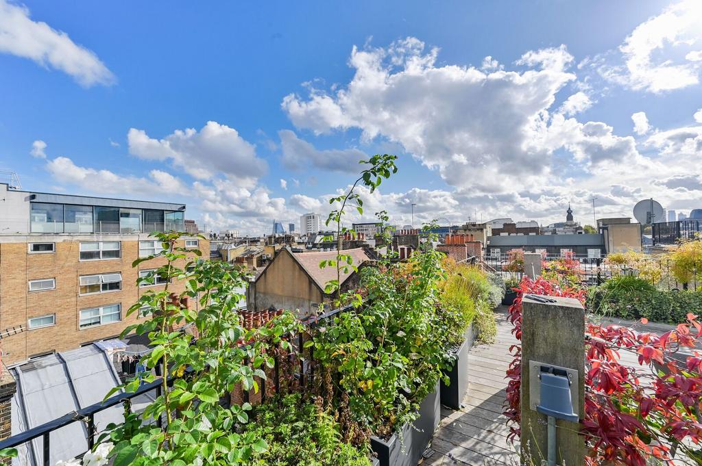 Roof terrace view, roof terrace