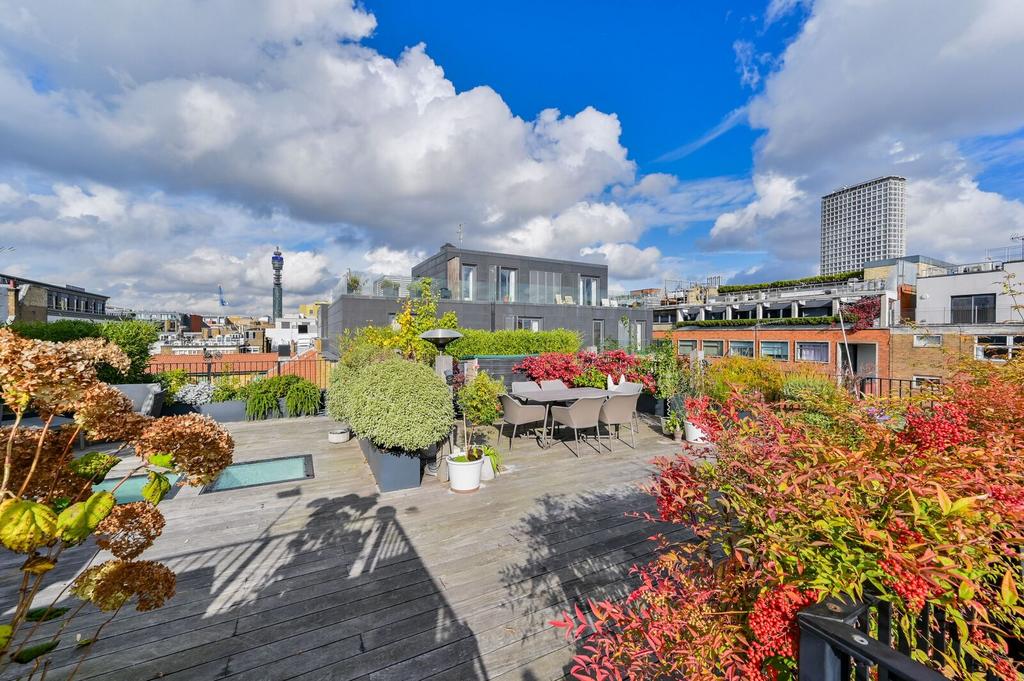 Roof terrace view, roof terrace