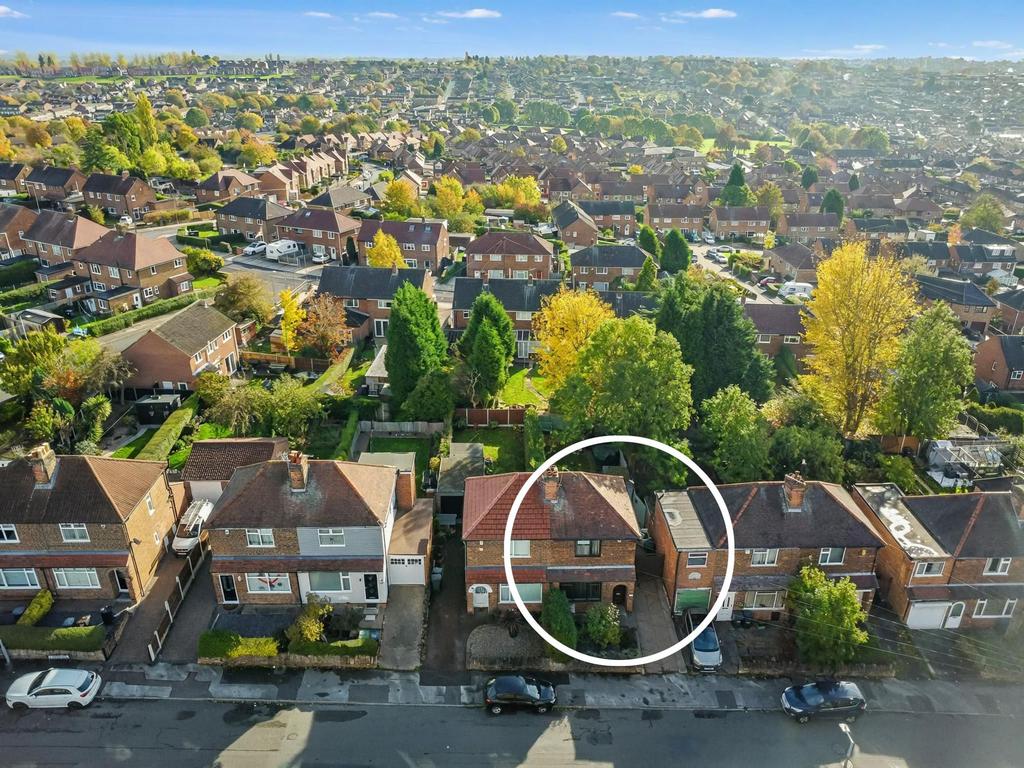 Aerial View of Property