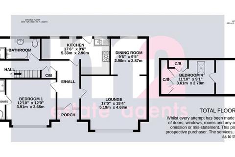 3 bedroom detached bungalow for sale, East Grove Road, Newport NP19