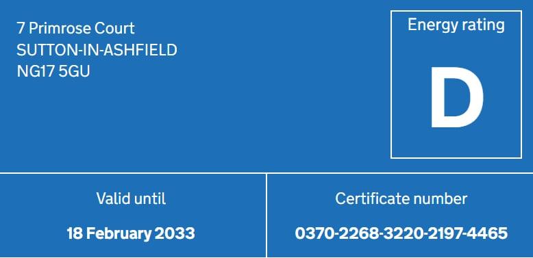 Energy Performance Certificate