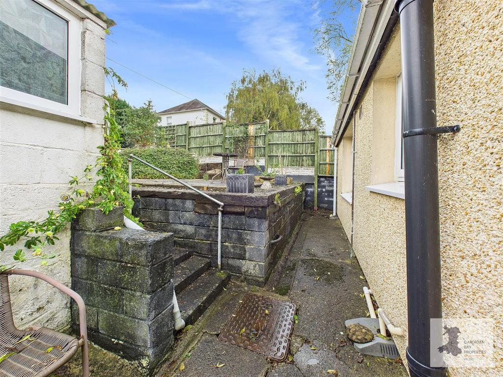Back of property