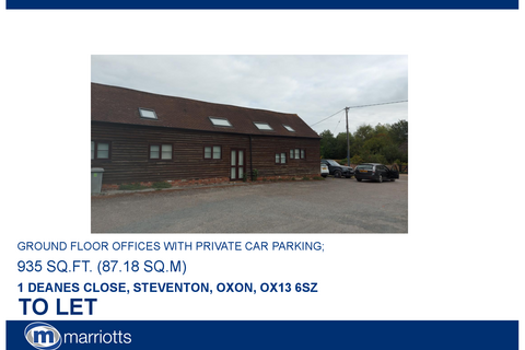 Office to rent, 1-3 Deanes Clos Abingdon OX13 6SZ