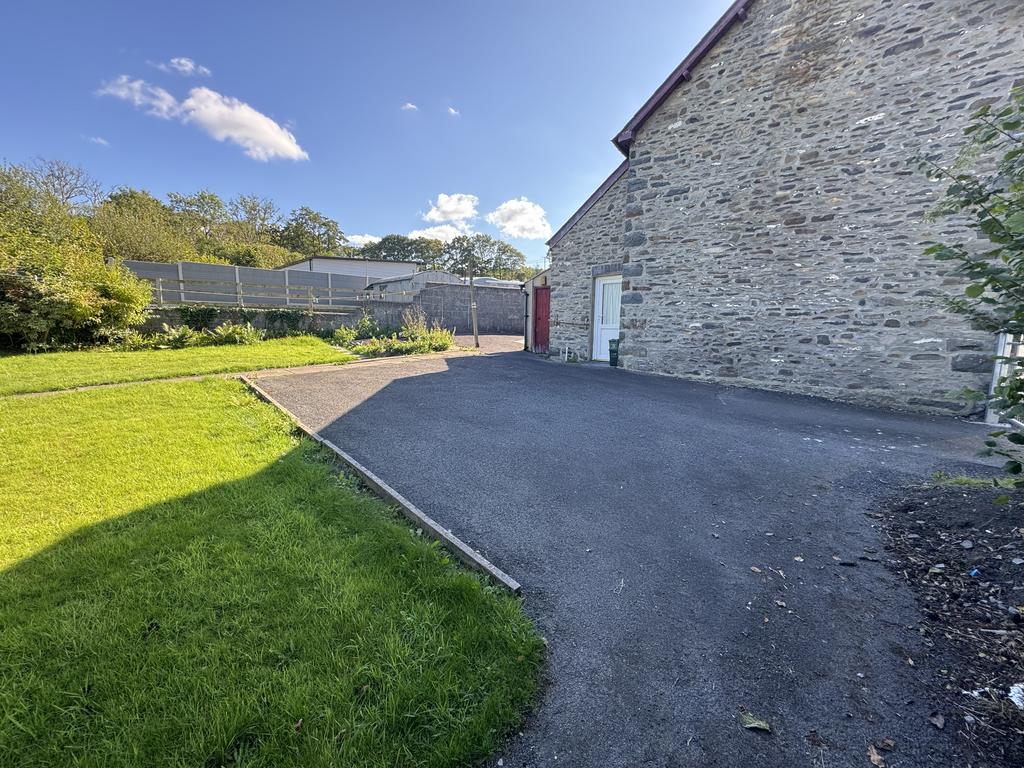 Parking and driveway