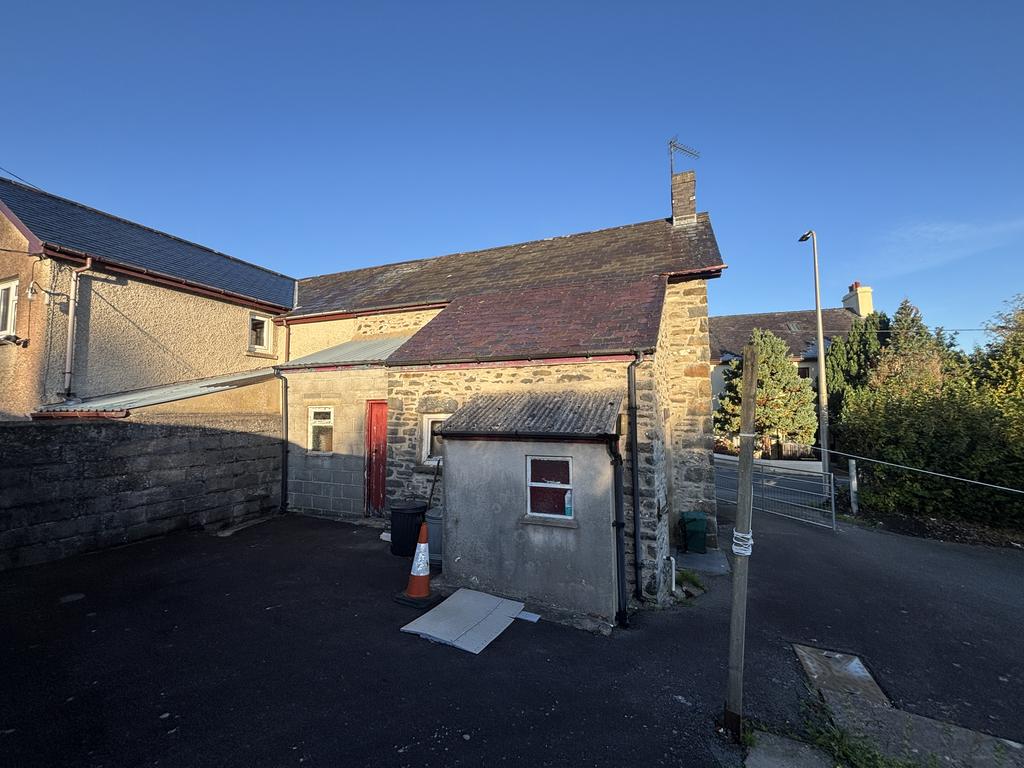 Rear of property
