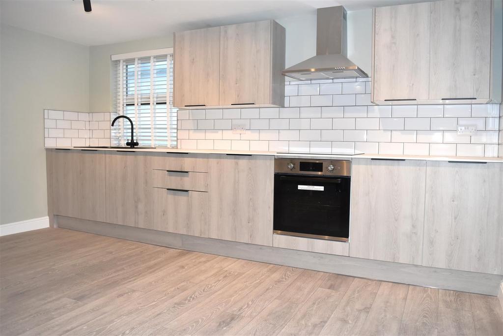 Lounge open to kitchen