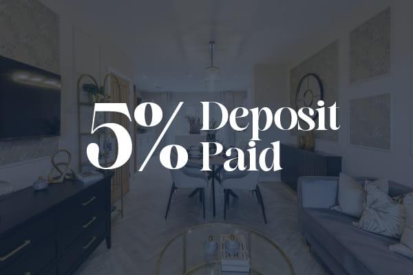 5% Deposit Paid