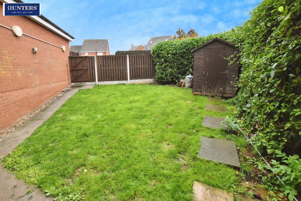 Rear garden