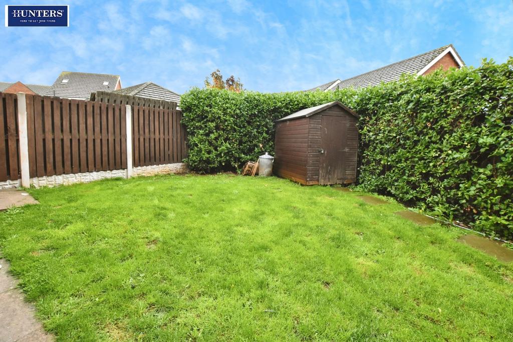 Rear garden