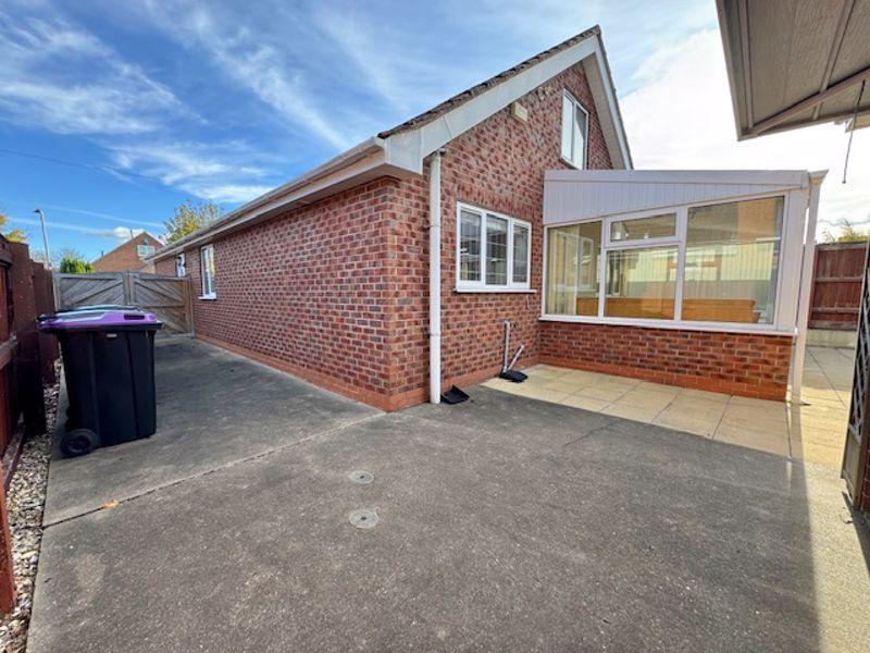 Driveway and rear