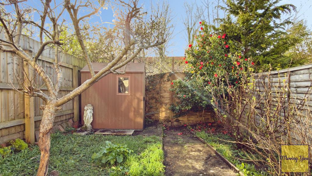 Rear garden