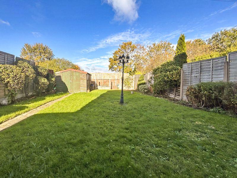 Rear garden