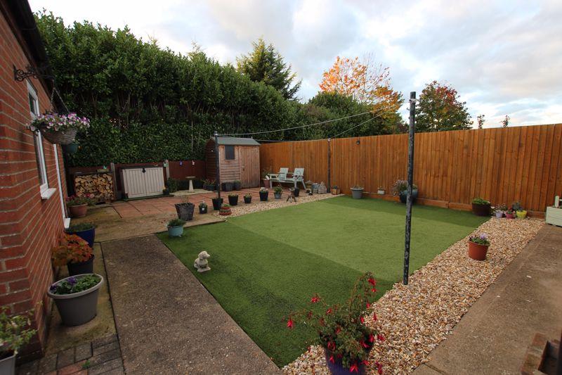 Rear garden