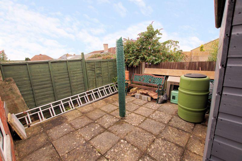 Area Behind Garage