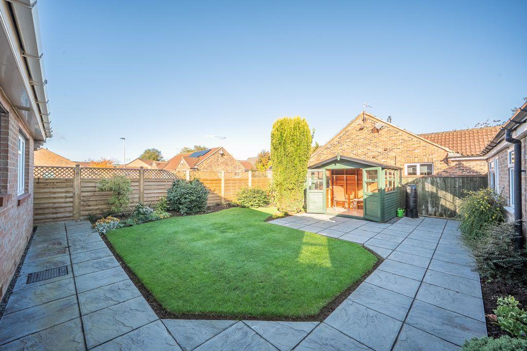 Rear gardens