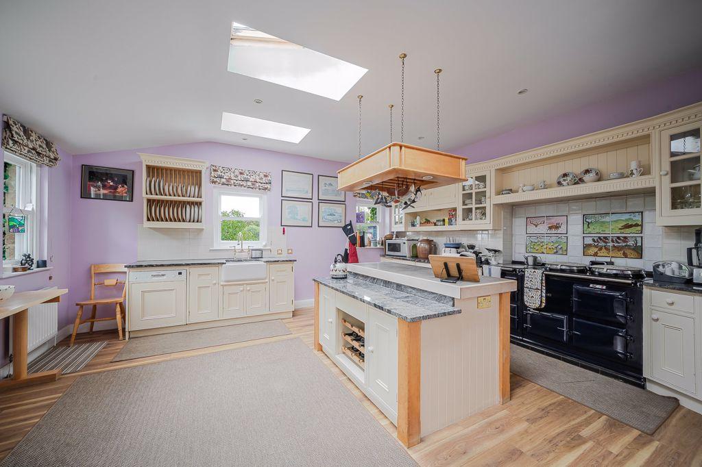 Open plan dining...