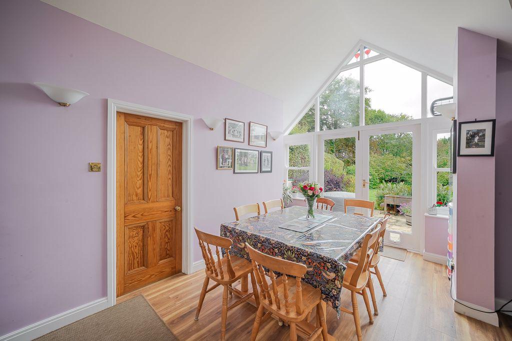 Open plan dining...