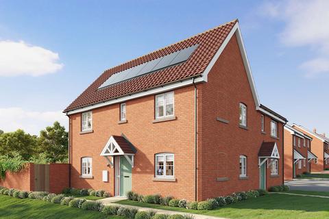 3 bedroom semi-detached house for sale, Plot 44, Poplar (F) at Weavers Grove, Ipswich Road, Bildeston IP11