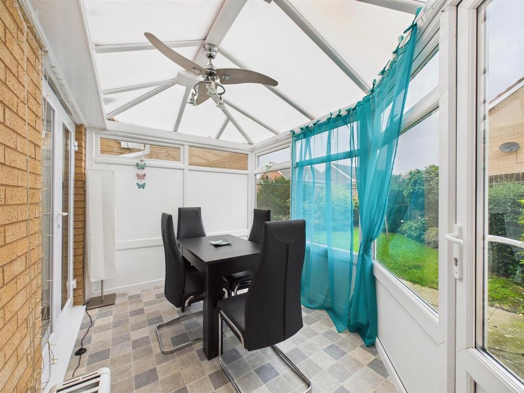 Upvc conservatory: