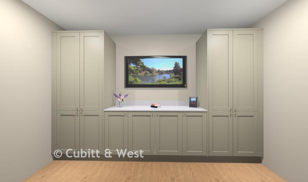 Cgi Kitchen Media Wall
