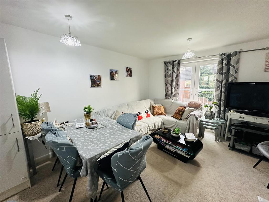 Open plan Kitchen and Lounge