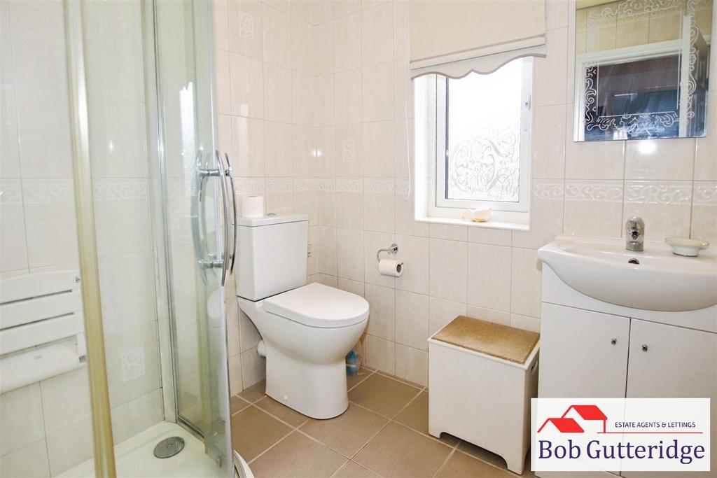 Modern first floor shower room