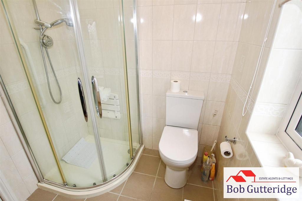 Modern first floor shower room
